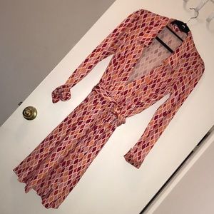 EUC DVD Wrap Dress